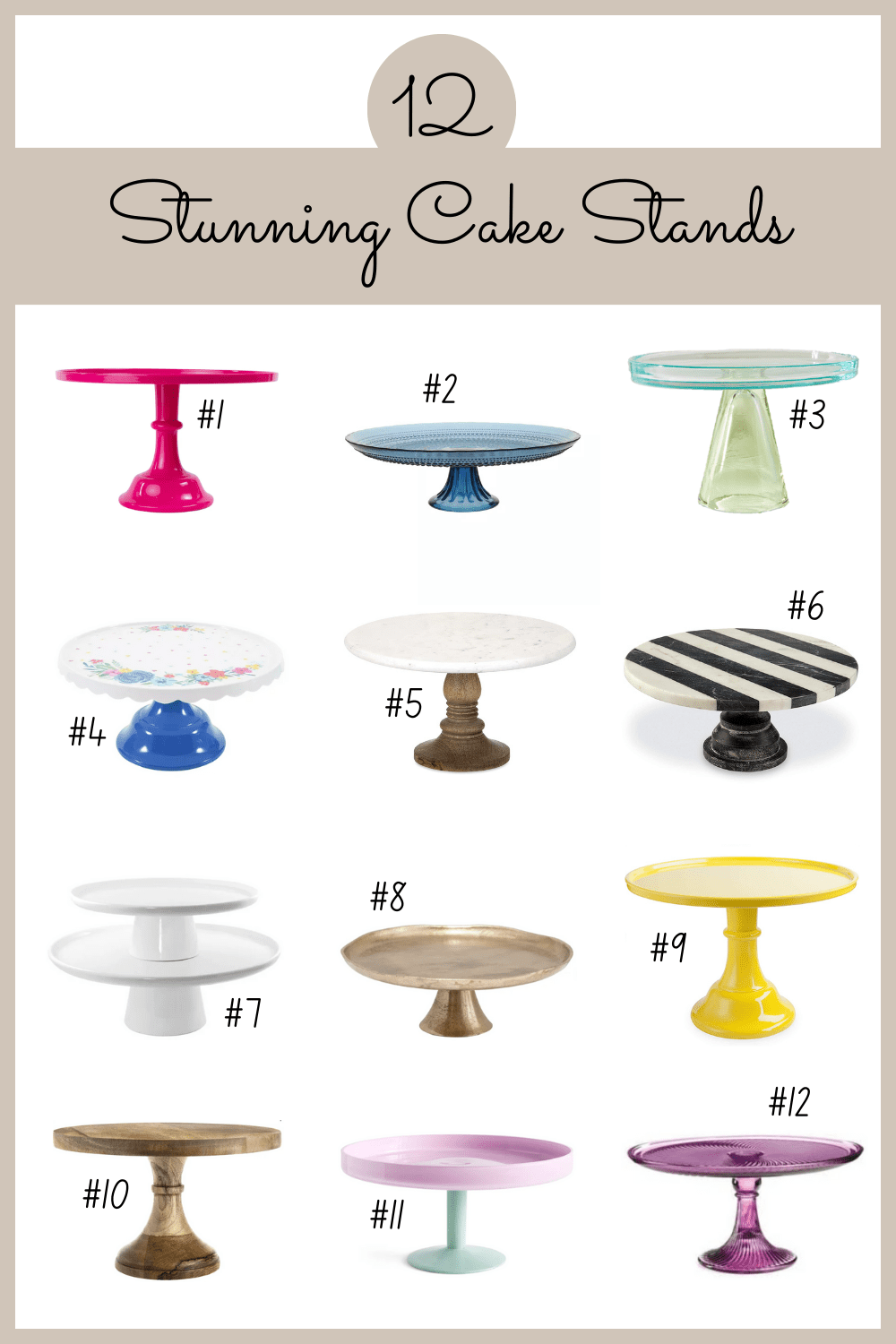 Elevate Your Party Table with 12 Stunning Cake&nbsp;Stands